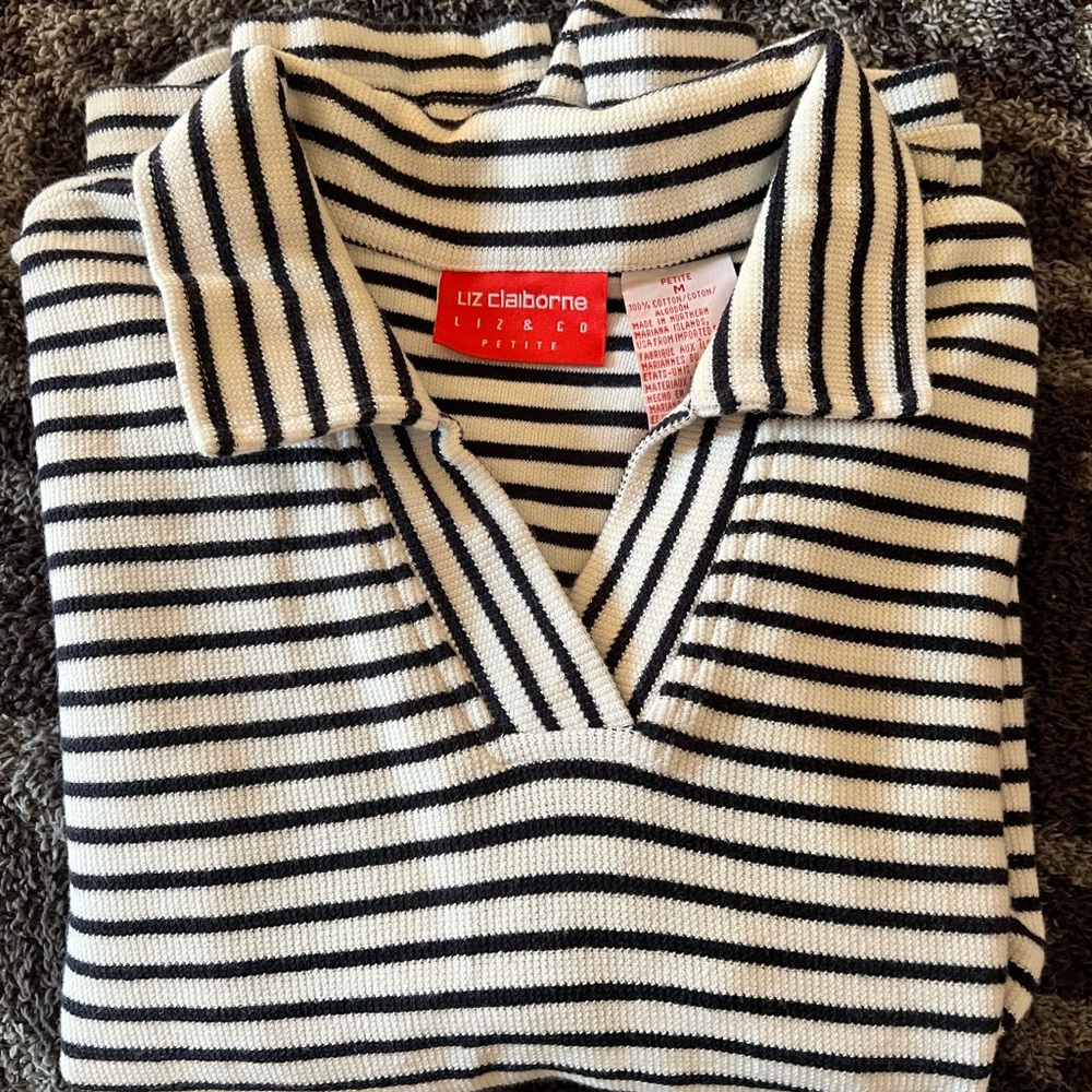 Vintage Liz Claiborne Polo Sweater